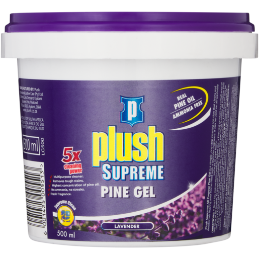 Plush Supreme Pine Gel All Purpose Cleaner Lavender Scented 500ml