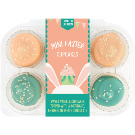Limited Edition Mini Easter Cupcakes 6 Pack