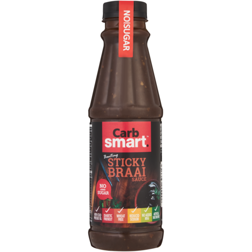 Carb Smart Banting Sticky Braai Sauce 500g 