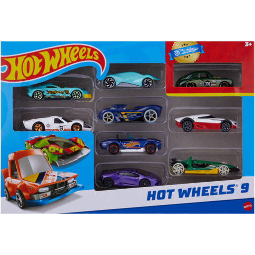 Hot Wheels Car Set 9 Pack