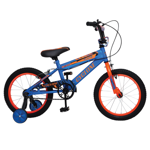 Cyclone Blue & Orange BMX Bicycle 16inch