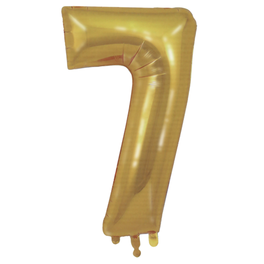 Oaktree Gold Number 7 Foil Balloon 86cm