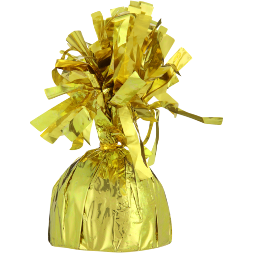 Party Xpress Gold Foil Balloon Weight
