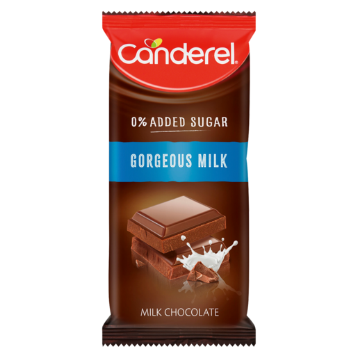 Canderel Gorgeous Milk Chocolate Slab 100g