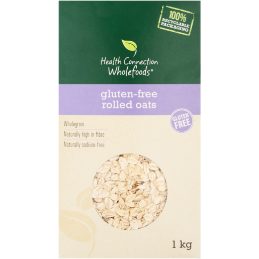 Health Connection Wholefoods Gluten-Free Rolled Oats 1kg