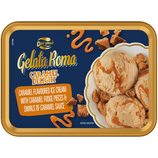 Dairymaid Gelata Roma Caramel Delight Ice Cream 1.5L 