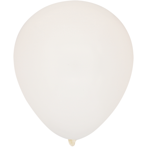 White Standard Balloon