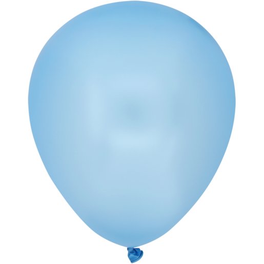 Standard Loose Metallic Light Blue Balloon