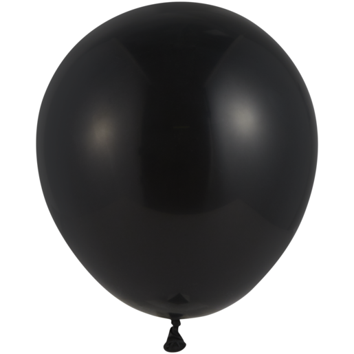 Oaktree UK Metallic Black Balloon