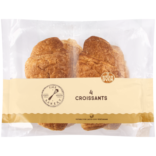 The Bakery Traditional Croissants 4 Pack