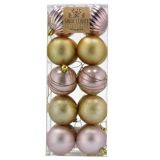 Santa's Choice Deluxe Christmas Balls 20 Piece (Assorted Item - Supplied At Random)