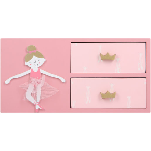 Pink Ballet Pencil Storage Box