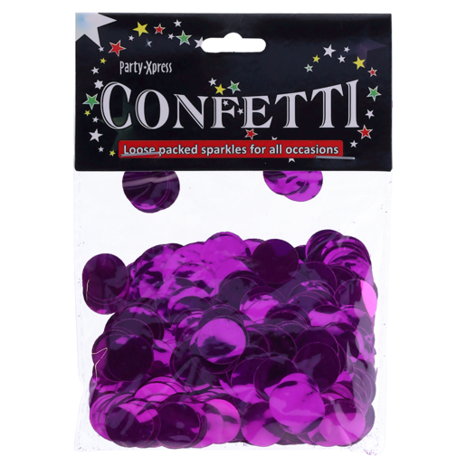 Party Xpress Pink Round Foil Confetti 20g