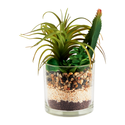 Artificial Plant In Glass