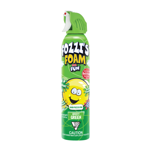 Fozzi's Groovy Green Bath Foam Spray Bottle 340ml