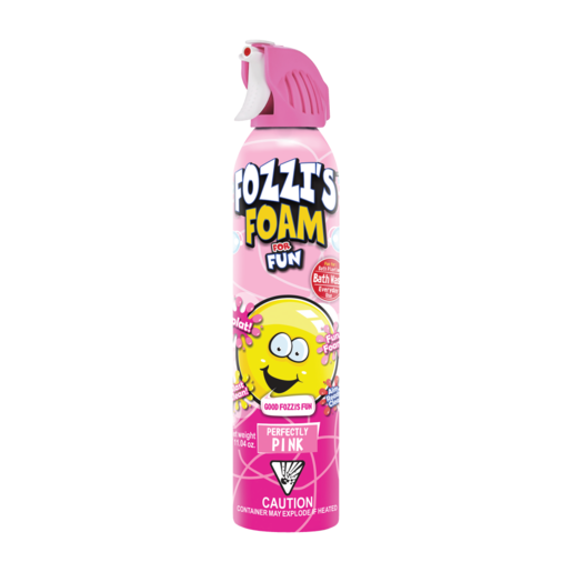Fozzi's Perfectly Pink Bath Foam Spray Bottle 340ml