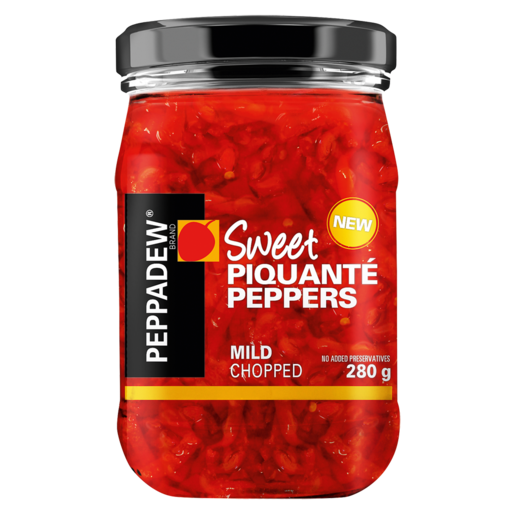Peppadew Sweet Mild Chopped Piquanté Peppers 260g