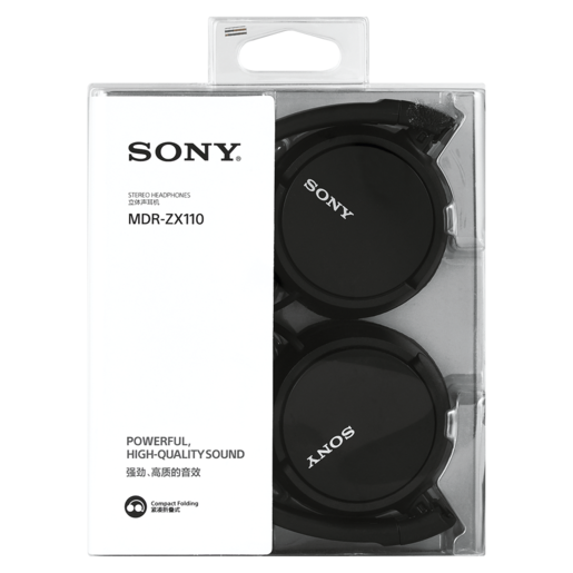 Sony MDR-ZX110 Foldable Headphones Earphone