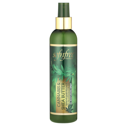Sof N Free Cannabis & Shea Butter Hair Spray 250ml