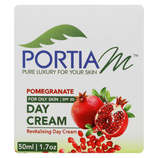 Portia M Pomegranate Oily Skin Revitalising Day Cream 50ml