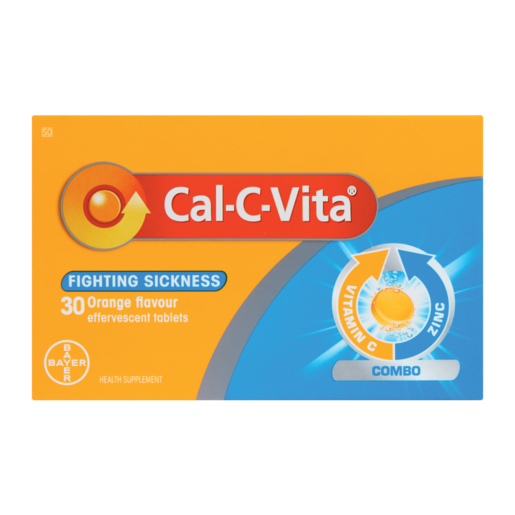 Cal-C-Vita Combo Effervescent Tablets 30 Pack