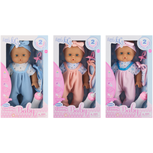 Little Lucy Drink & Wet Baby Doll 30cm (Type May Vary)