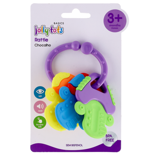 Jolly Tots Rattle Toy 3 Months+