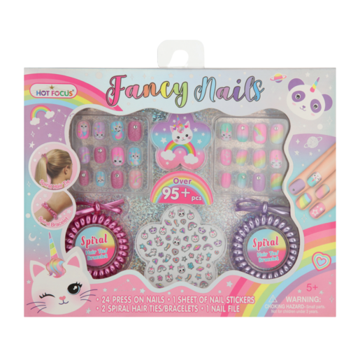 Hot Focus Fancy Nail Set (Assorted Item - Supplied At Random)