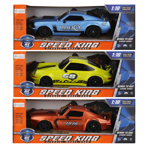 Speed King Radio Control Car 1:16 (Assorted Item - Supplied At Random)