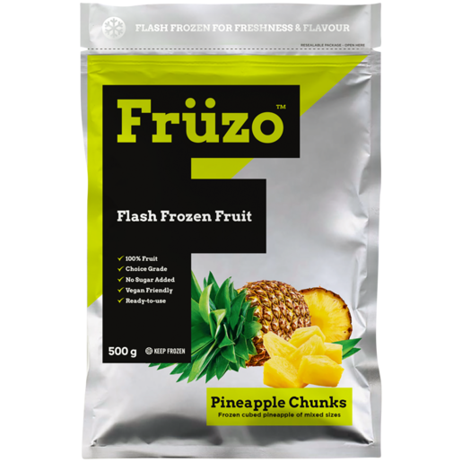Früzo Frozen Pineapple Chunks 500g