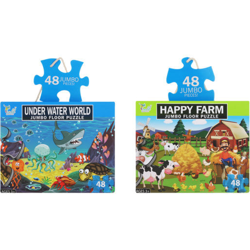 Jumbo Floor Puzzle 48 Pieces (Design May Vary)