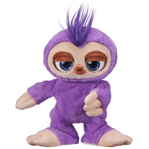 Zuru Purple Pets Alive Fifi The Flossing Sloth Toy 28cm