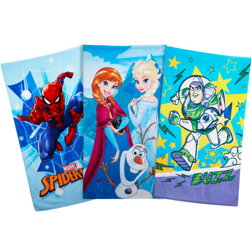 Character Beach Towels 70 x 130cm (Assorted Item - Supplied At Random)