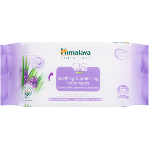 Himalaya Soothing & Protecting Baby Wipes 56 Pack
