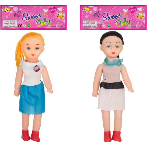 Plastic Doll 21cm (Assorted Item - Single Product)​​