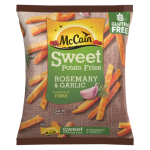 McCain Frozen Rosemary & Garlic Sweet Potato Fries 750g | Frozen Sweet  Potatoes | Frozen Chips, Potatoes & Rice | Frozen Food | Food | Checkers ZA