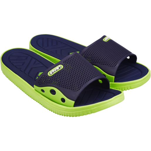 Laguna Mens Navy Pool Sandals Size 6-11