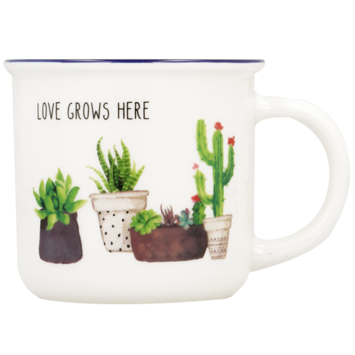 Love Grows Here Coffee Mug 355ml