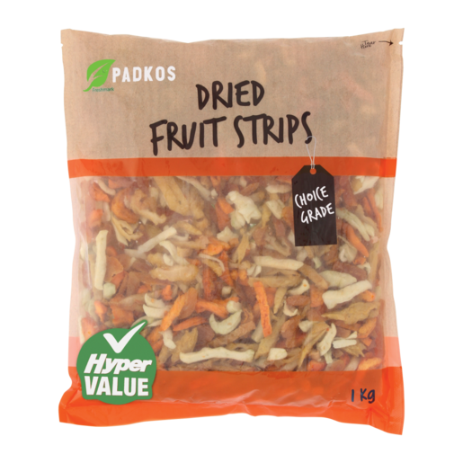 Padkos Dried Fruit Strips 1kg