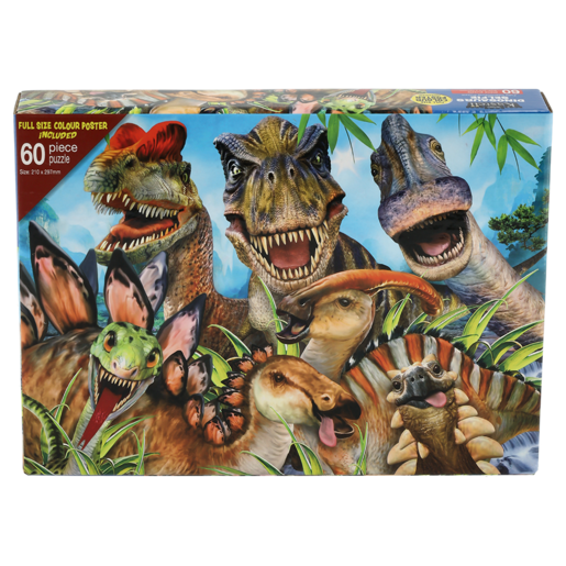 RGS Dinosaurs Selfie Puzzle 60 Piece