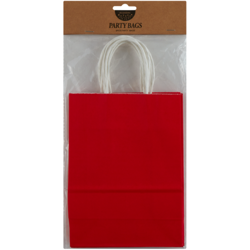 Occasions Red Party Bags 5 Pack