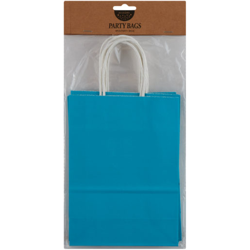 Occasions Cyan Party Bags 5 Pack