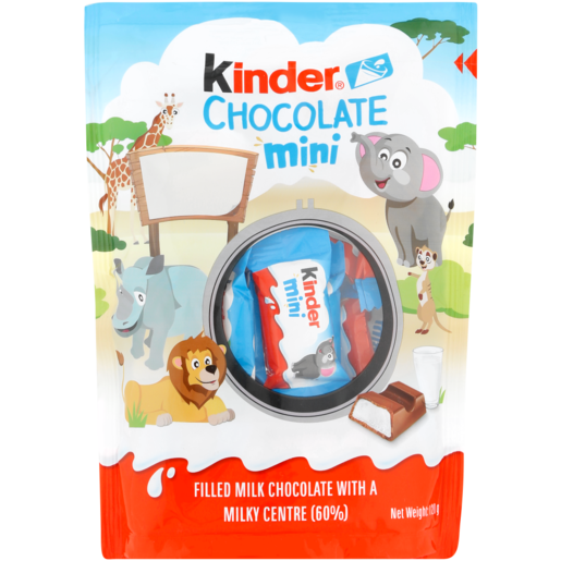 Kinder Chocolate Mini With Milky Filling 120g