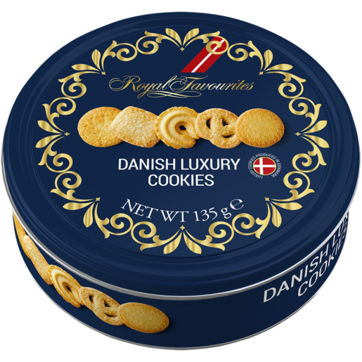 Royal Favourites Danish Luxury Biscuits 135g
