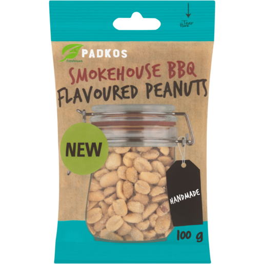 Padkos Smokehouse BBQ Flavoured Peanuts 100g