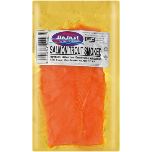 De La Vi Smoked Salmon Trout 200g