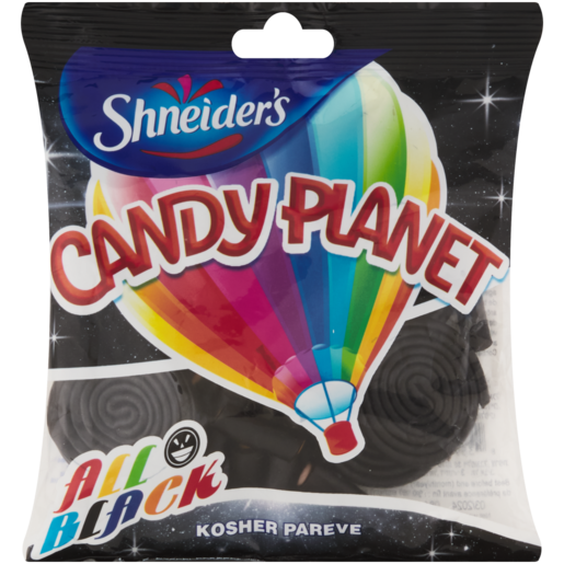 Shneider's Candy Planet All Black Liquorice Mix 200g