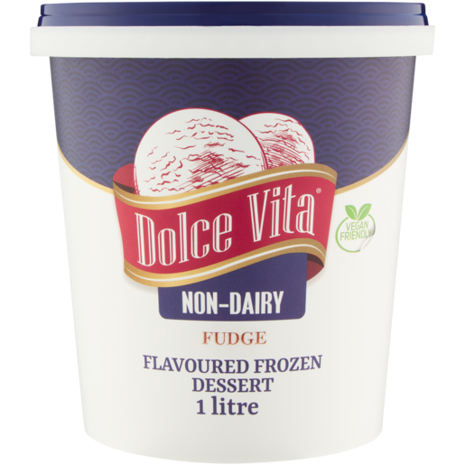 Dolce Vita Fudge Flavoured Non-Dairy Frozen Dessert 1L