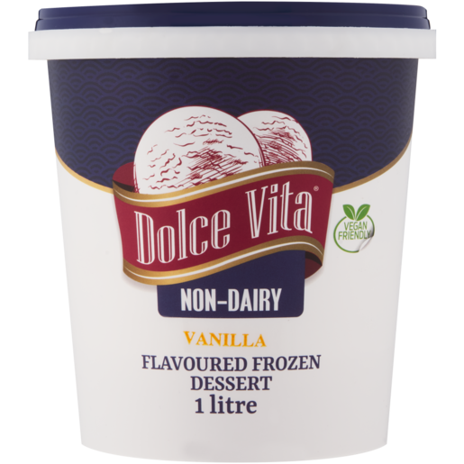 Dolce Vita Vanilla Non-Dairy Frozen Dessert 1L