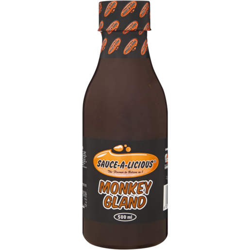 Sauce-A-Licious Monkey Gland Sauce Bottle 500ml